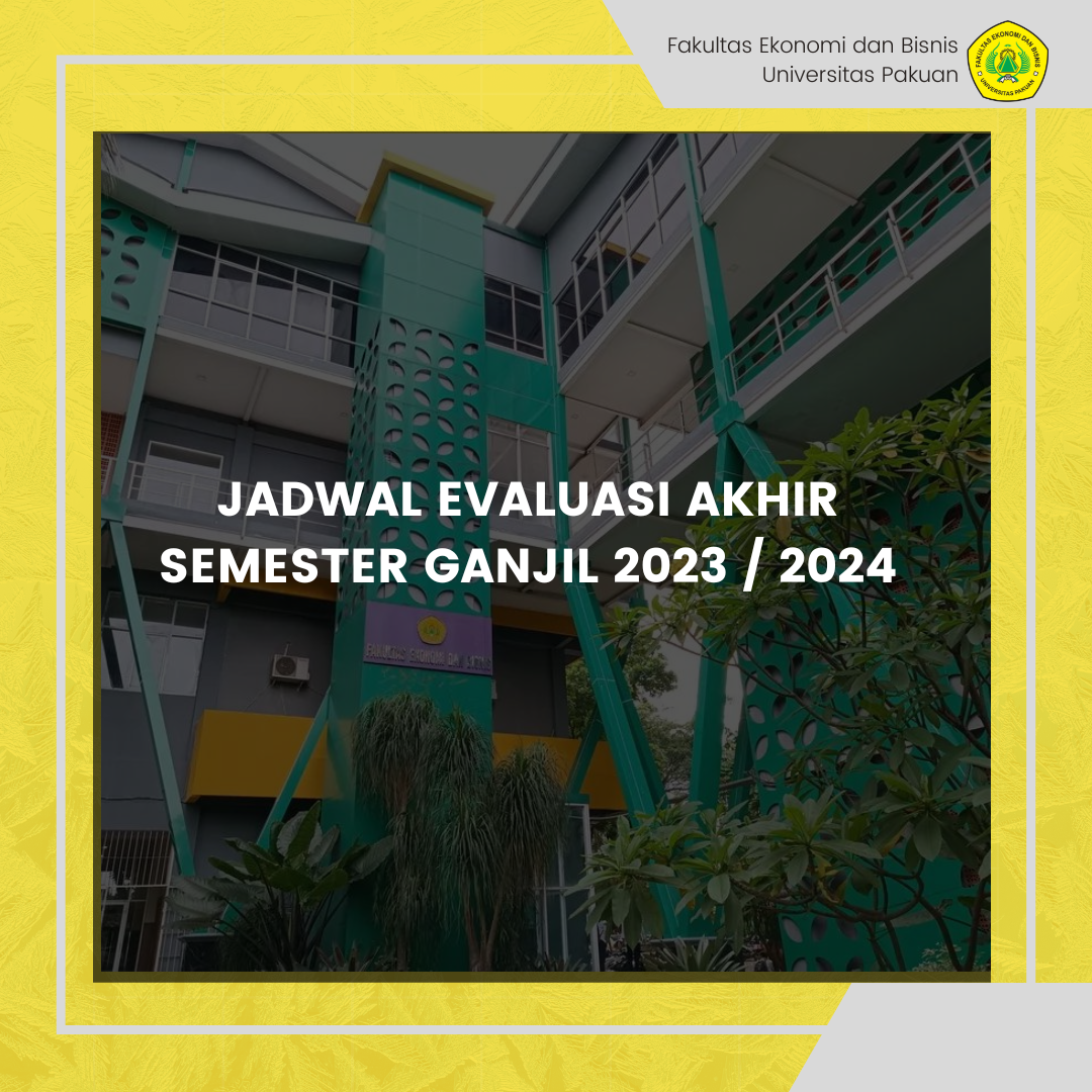 JADWAL EAS GANJIL 2023 / 2024