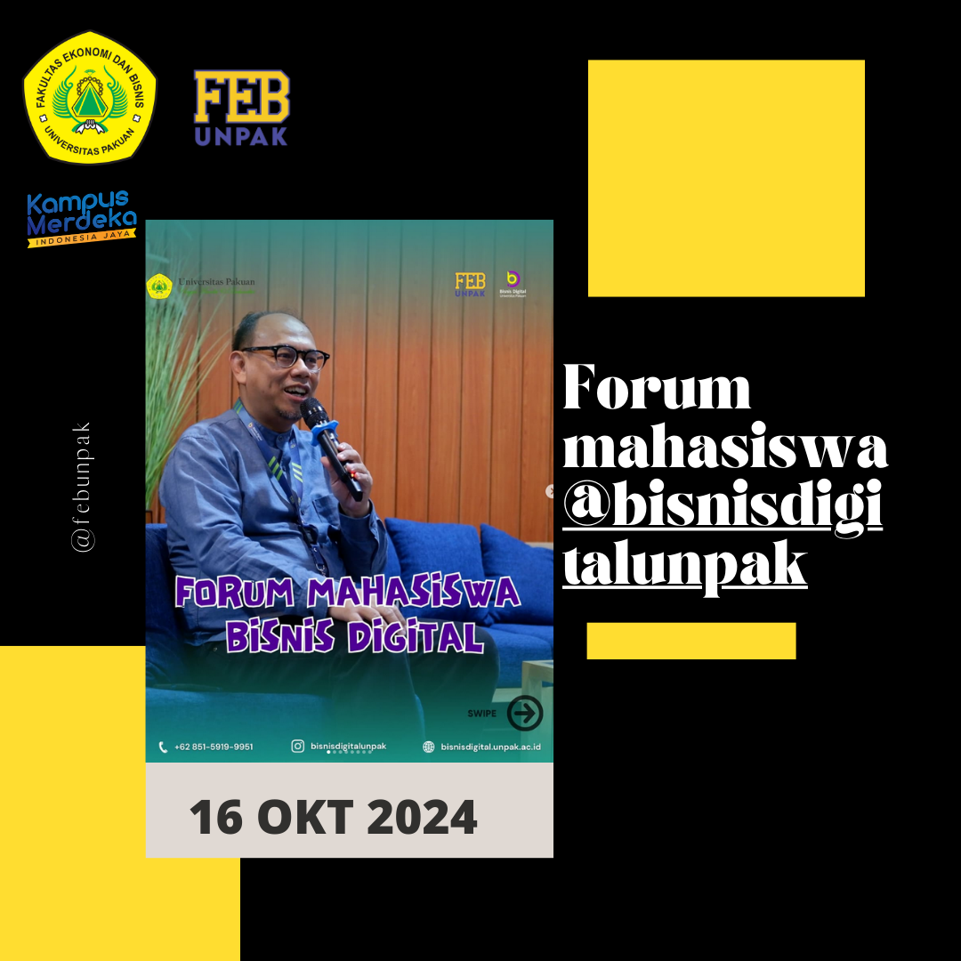 Forum mahasiswa bisnis digital